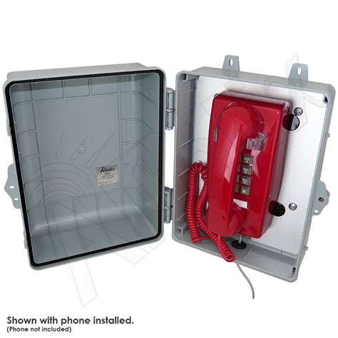 steel emergency phone boxes|Altelix 12x9x7 IP66 NEMA 4X Outdoor Weatherproof .